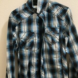 Men’s Flannel button up. Size small